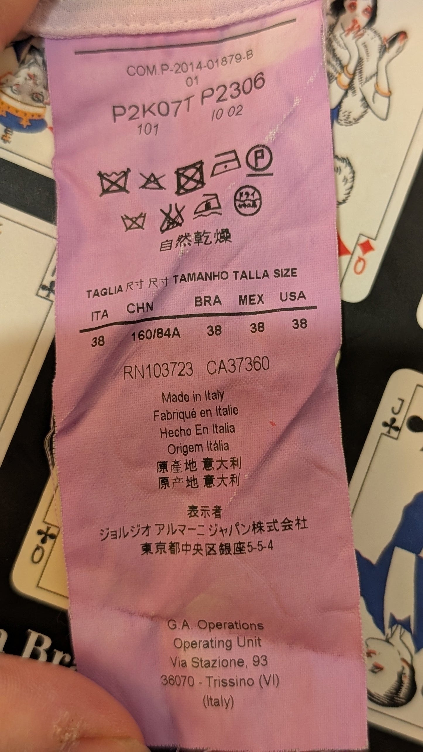 Amethyst Aurora – Emporio Armani × Maldoror