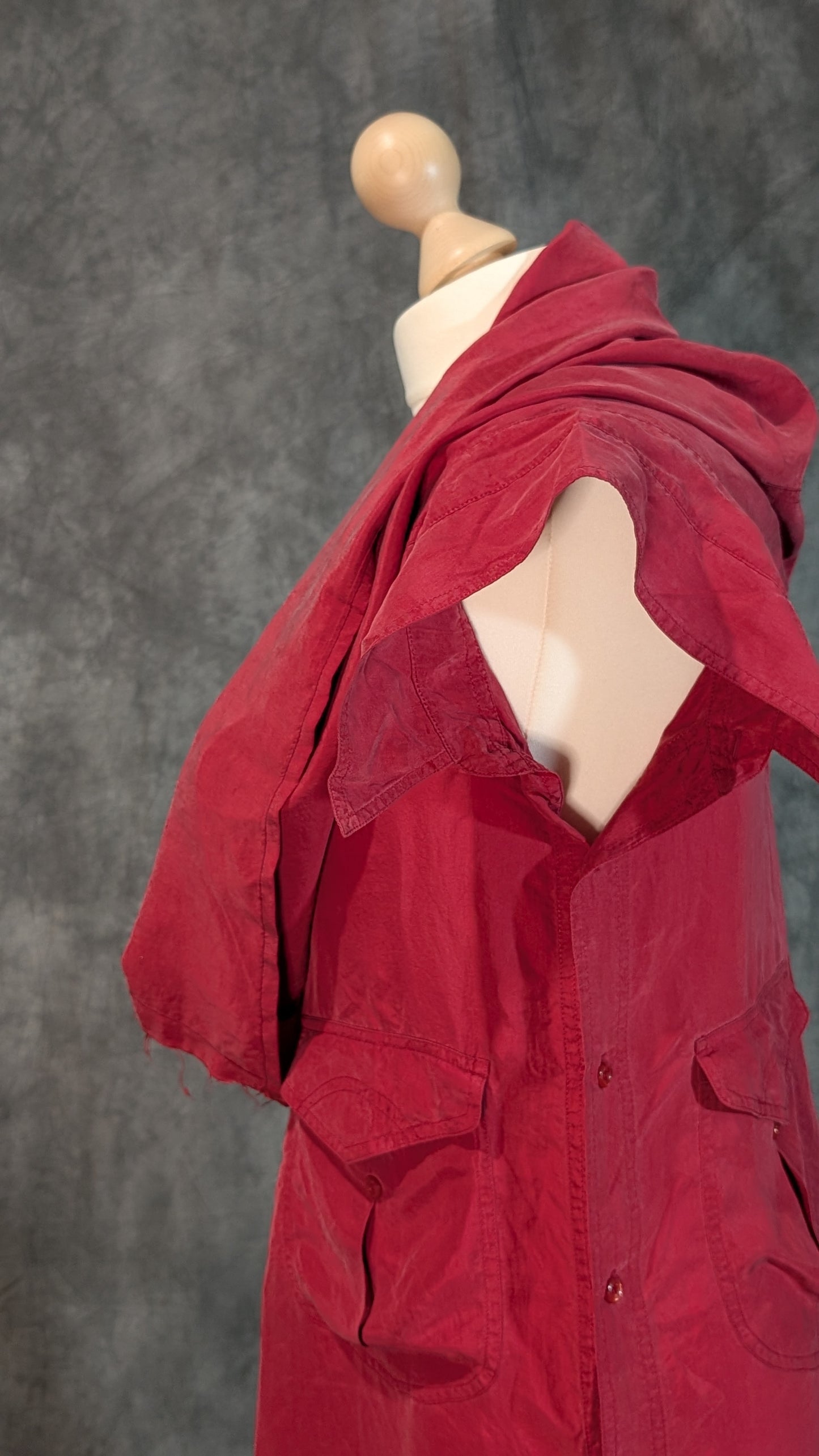 Crimson Cascade Dress – Maldoror