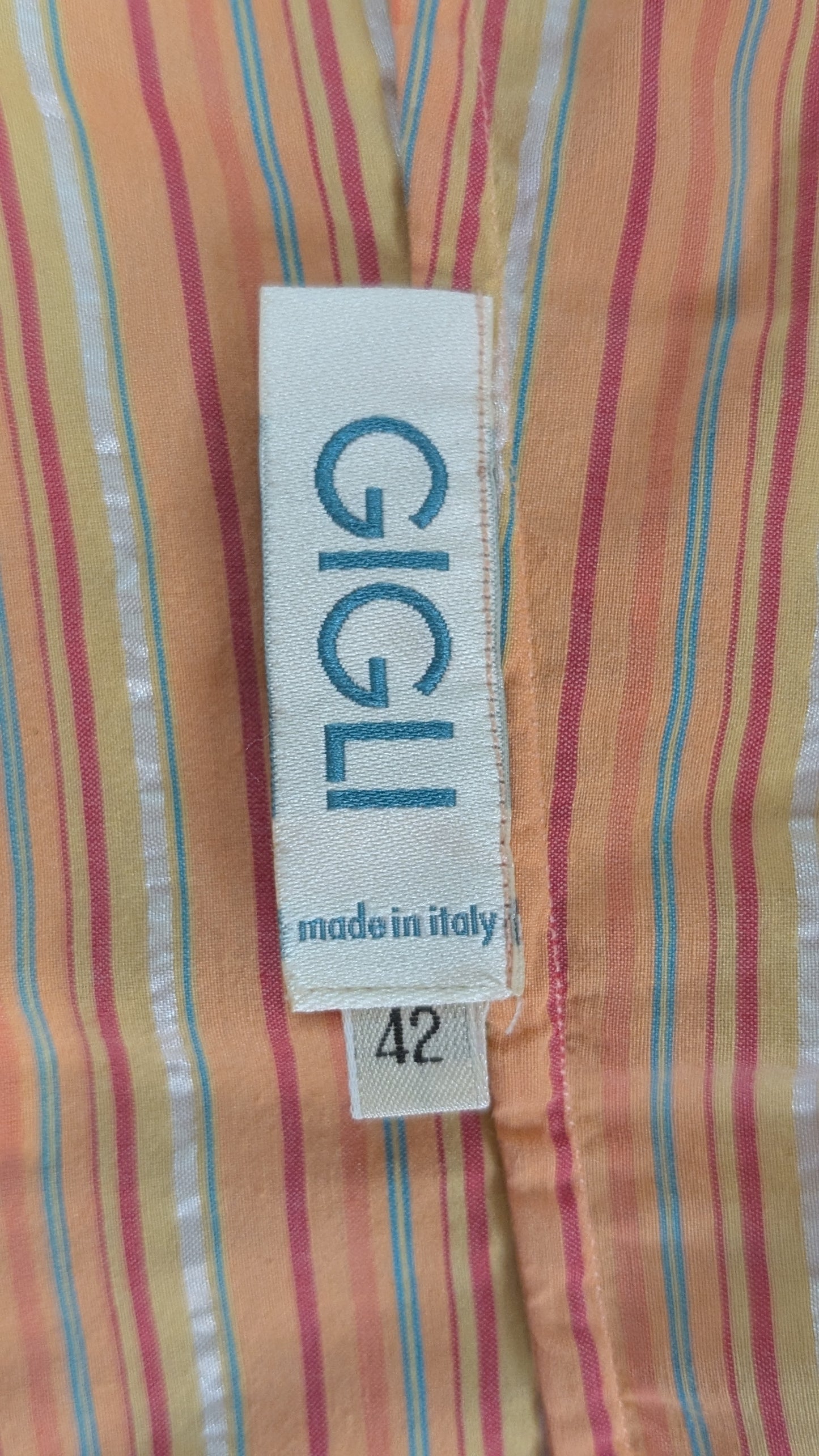 Orange Zest '90s Club Collar Halter – GIGLI