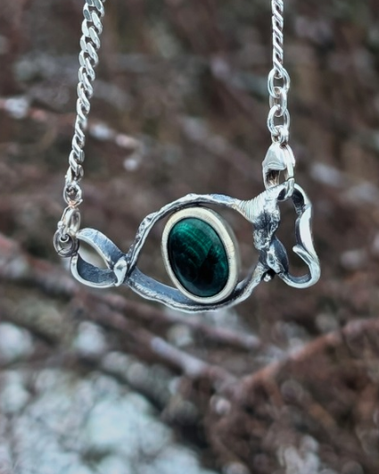 THE TRUE VISION" – Silver Necklace